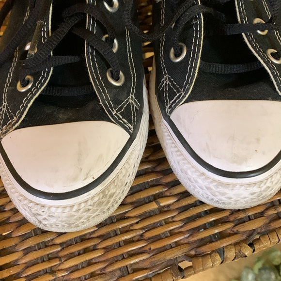 Chuck Taylor Converse Black and White High-Tops - Picture 10 of 10